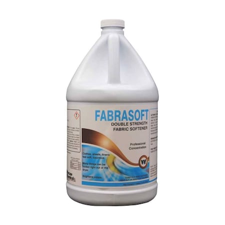 Warsaw Chemical Fabrasoft, Double Strength Fabric Softener, Almond Scent, 1-Gallon, 4PK 20091-0000004
